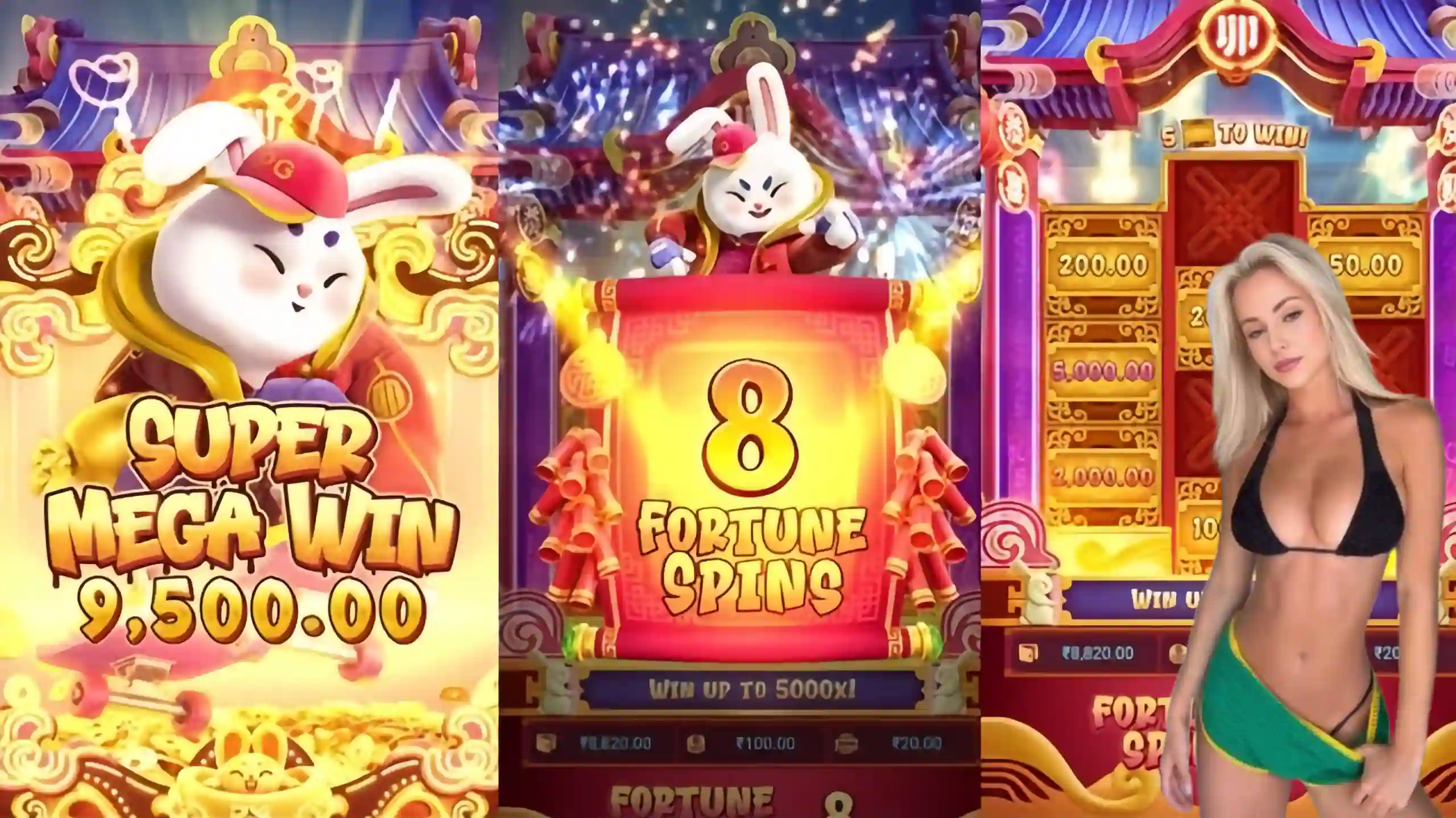 Wild Expansivo Fortune Rabbit 3l - Coelho Dourado que Expande